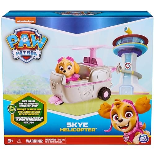 Paw Patrol, Skye’s Helicopter, Toy Vehicle with Collectible Action Figure, Sustainably Minded Kids Toys for Boys & Girls Ages 3 and Up thumbnail 8