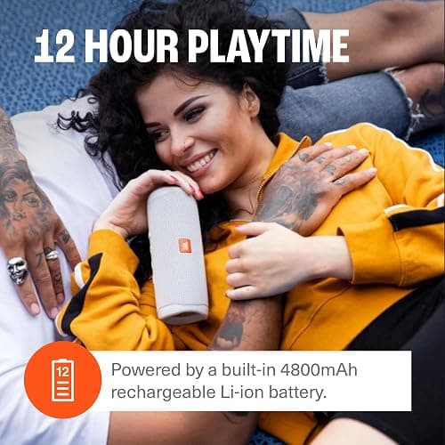 JBL FLIP 5, Waterproof Portable Bluetooth Speaker, Pink thumbnail 4