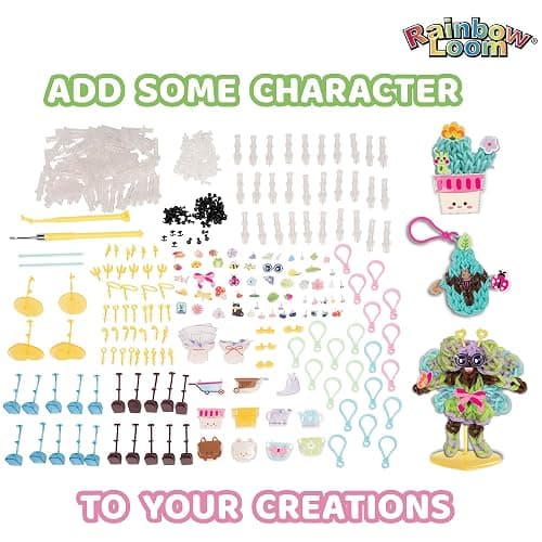 Rainbow Loom: 2,800 Bands 360 Free Form Kit with 360 Loom, Accessory Frame, Storage Case, 100+ Accessories & 3 Hooks - DIY Figure Making Set for Kids 8+ thumbnail 4