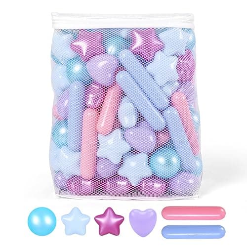 STARBOLO Ball Pit Balls for Kids -Pack of 150 200 500 Colorful Ball Pit Balls Crush Proof Plastic Toy Balls for Toddlers Ball Pit, Ball Pit Play Tent, Baby Pool Water Toys thumbnail 8