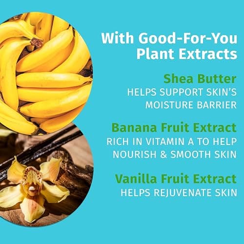 Hempz Sugared Banana & Vanilla Blossom Body & Hand Lotion, Ultra Hydrating Moisturizer for Men and Women, 17 oz thumbnail 4