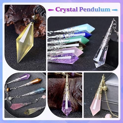 LET'S RESIN Resin Molds 18Pcs Pendulum Crystal Silicone Molds,Multi-Facet UV Resin Jewelry Molds for Quartz Crystals Pendants, Necklace thumbnail 4