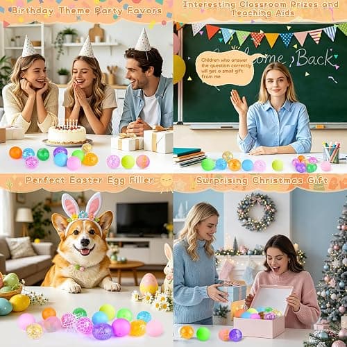 Stress Balls Set, Squishy Stress Ball, 14 Pack Squeeze Ball for Adults, Suqish Squishies Squeeze Balls for Adults Stress Relief, Anxiety Relief & Focus thumbnail 6