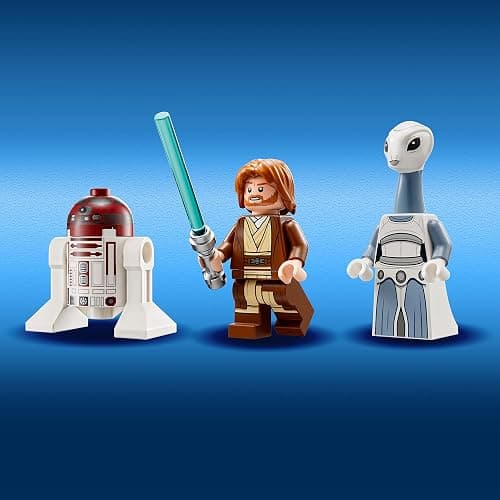 LEGO Star Wars OBI-Wan Kenobi's Jedi Starfighter 75333 Building Toy Set - Features Minifigures, Lightsaber, Clone Starship from Attack of The Clones, Great Gift for Kids, Boys, and Girls Ages 7+ thumbnail 6