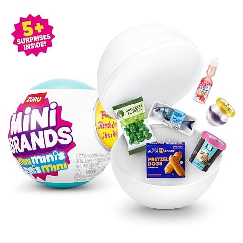 Mini Brands Fill The Fridge Mini Minis Series 1 by ZURU, Collectible Miniature Toy, (2 Capsules) thumbnail 3