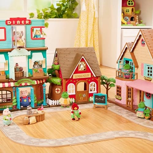 Li'l Woodzeez – Honeysuckle Hillside Cottage – Toy Furniture & Accessories – Playset for Kids – Collectible Toys – 3+ Years – Charming Cottage Playset for Imaginative Play thumbnail 11
