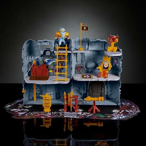 Masters of the Universe Vintage Castle Grayskull Playset with Display Mat & Spaceman Figure, Jawbridge & Other Features & Accessories (Amazon Exclusive) thumbnail 4