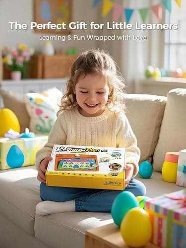 Think Academy Learning Pad - Learn to Read System with Flash Cards Inserted to Learn Alphabet, Numbers, Early Math, Logic, Nature and Daily Life, Educational Toys Gift for 3 4 5 Years Old Boys Girls thumbnail 7