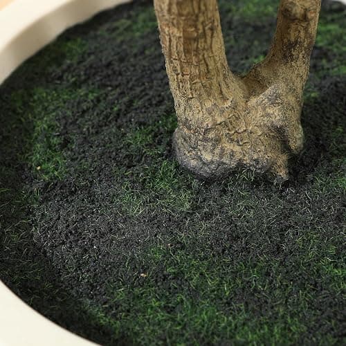 LOMANTO Artificial Olive Trees, 6 ft Tall Fake Olive Trees for Indoor, Faux Olive Silk Tree, Large Olive Plants with White Planter for Home Decor and Housewarming Gift, 1 Pack thumbnail 6