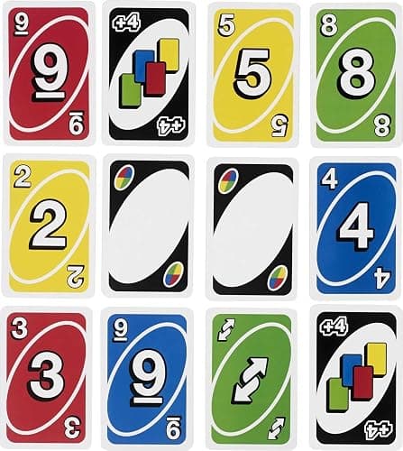 Mattel games UNO Géant, Jeu de société et Familial avec 108 Cartes géantes, GRL91 thumbnail 6
