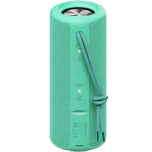 MIATONE Boombox Portable Bluetooth Speaker Gifts for Women Men - Green - Image 1