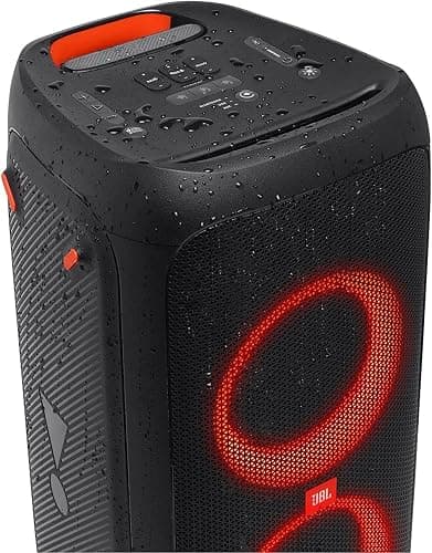 JBL Partybox 310 - Portable Party Speaker with Long Lasting Battery, Powerful JBL Sound and Exciting Light Show,Black thumbnail 5