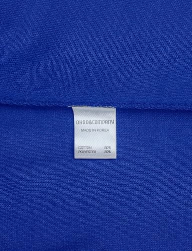 Ohoo Mens Slim Fit Zip up Hoodie Cotton Blend Soft Fabric Short Sleeve Lightweight Comfy Basic Jacket with Kanga Pocket thumbnail 7