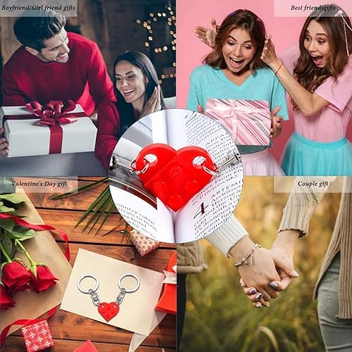 VANLOVEMAC Couples Matching Stuff Gifts for Boyfriend Girlfriend Valentine's Day Gifts for Couple Christmas Stocking Stuffers thumbnail 5