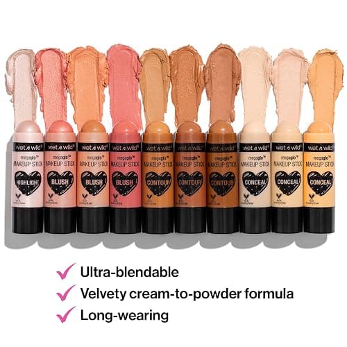 wet n wild MegaGlo Makeup Stick, Buildable Color, Versatile Use, Cruelty-Free & Vegan - Where's Walnut? thumbnail 6