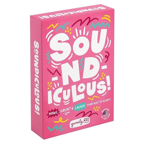 Soundiculous - The Hilarious Family Party Game of Ridiculous Sounds | Fast-Paced, Easy-to-Leam Card Game | Great for Game Night, Travel & Holidays (New Edition) - Image 1