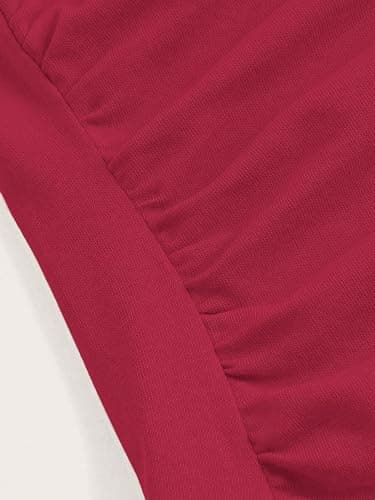 SOLY HUX Women's Ruched Halter Y2K Crop Tops Tie Back Sleeveless Slim Fit Cami Tops thumbnail 3