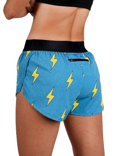 ChicknLegs Women's 1.5" Split Running Shorts thumbnail 5