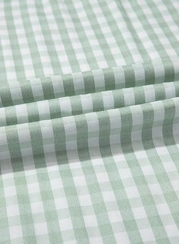 Dokotoo Women's Fall Gingham Wide Leg Casual Pants 2026 | High Waisted,Maternity Trousers,Lounge Palazzo Pants,Elastic Wasited,Boho Beach Clothes with Pockets,Home,Office with Pockets thumbnail 7