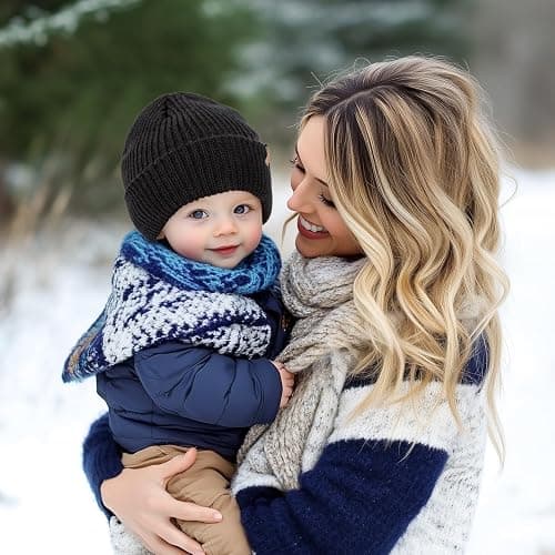 Bebila Baby Beanie Toddler Infant Winter Hats Knit Warm Caps for Boys Girls thumbnail 4