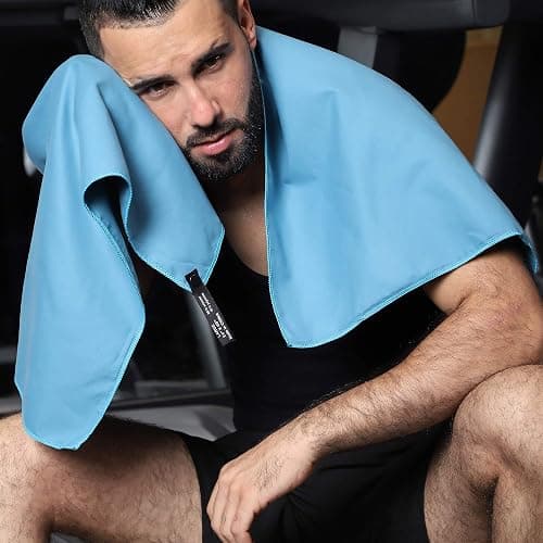 Rainleaf Microfiber Towel Perfect Travel & Gym & Camping Towel. Quick Dry - Super Absorbent - Ultra Compact - Lightweight. Suitable for Trip, Beach, Shower, Backpacking, Pool thumbnail 6