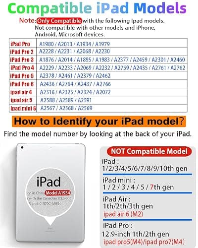 iPad Pencil 2nd Generation with Magnetic Wireless Fast Charging, Same as Apple Pencil 2nd Generation, Stylus Pen Work for iPad Pro 11 in 1/2/3/4, iPad Pro 12.9in 3/4/5/6, iPad Air 4/5, iPad Mini 6 thumbnail 2