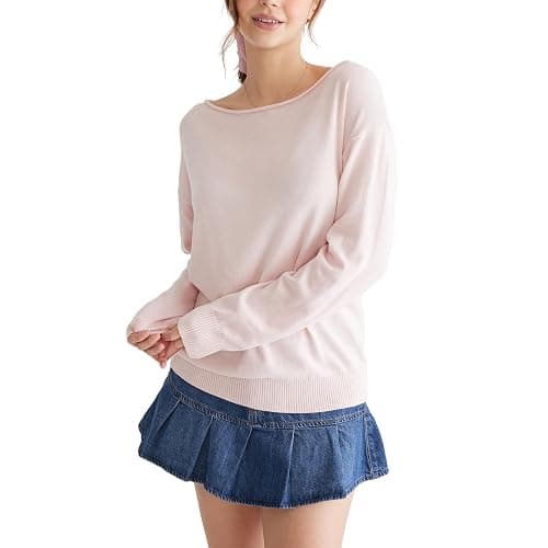 Aeropostale Women's Off The Shoulder Sweater thumbnail 3