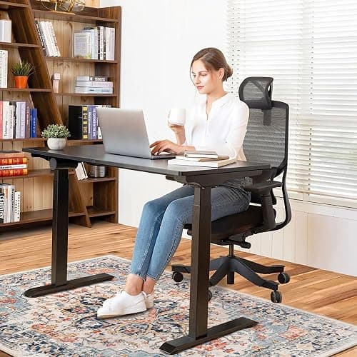 Homcomoda Office Chair Mat for Hardwood Floor 47"x59" Desk Chair Mat for Hardwood Floor Non Slip Desk Rug for Rolling Chair Computer Chair Mat for Carpet Office Home thumbnail 2