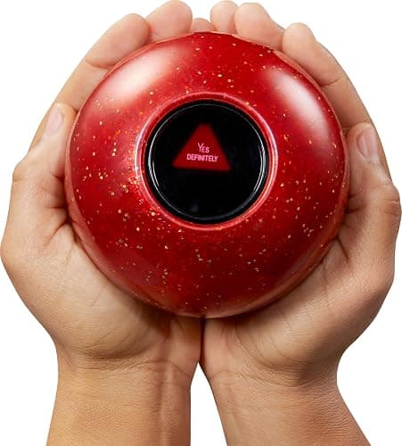 Mattel Games Magic 8 Ball Mattel 80th Anniversary Edition Novelty Game for Kids, Fortune-Telling Toy for Family Nights, Game Nights, Travel, Camping & Parties. thumbnail 3