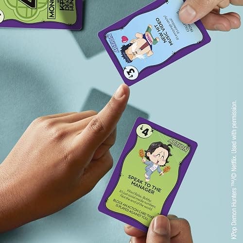 Monopoly Deal: Kpop Demon Hunters Card Game | Family Games for Kids, Tweens, Teens, and Adults | 2-5 Players | 15 mins. | Ages 8+ thumbnail 2