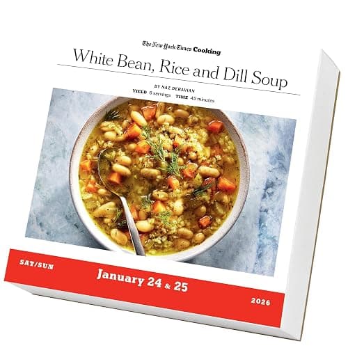 New York Times Cooking Page-A-Day® Calendar 2026: A Year of Fresh and Delicious Recipes thumbnail 3