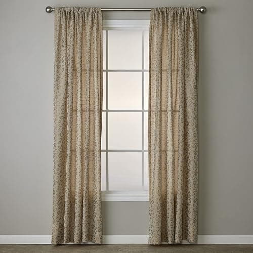 SKL Home by Saturday Knight Ltd. Home by Saturday Knight Ltd. Cheetah Spot Window Curtain Panel, 56x84, Toast thumbnail 9
