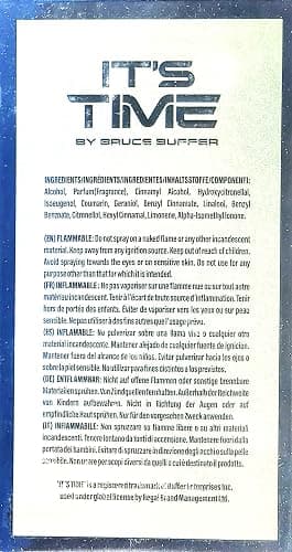 IT'S TIME By Bruce Buffer Eau de Parfum For Men 3.4 fl. oz thumbnail 10