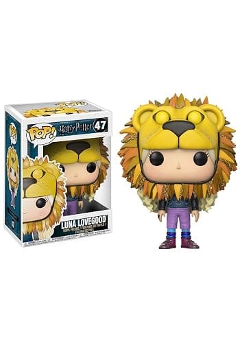 ⭐️Funko Pop Movies: Harry Potter - Luna Lovegood W/Lion Head Collectable Figure - Image 1