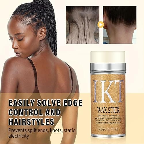 PasaRose Hair Wax stick,Wax Stick for Hair Slick Stick, No spices,Easy to Absorb (2 pack) thumbnail 3