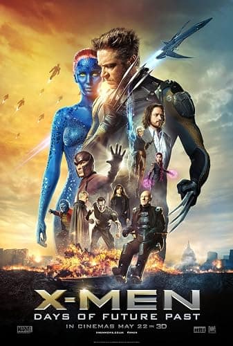 Jionk? X-men: Days of Future Past (2014) 24" x 36" Borderless Poster (THICK) Glossy Finish - Image 1