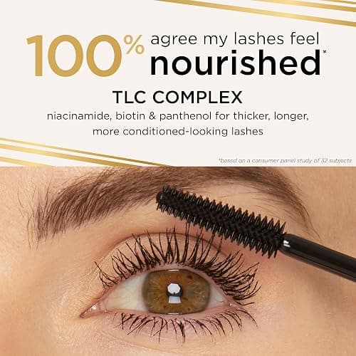 Tarte tartelette XL tubing mascara – Lash Extensions in a Tube with Peptide, Vitamin E & B5, Extra Length & Volume, Longwear, Smudge-Proof, Easy to Remove, Vegan & Cruelty Free thumbnail 3