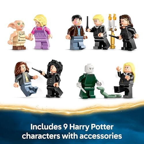 LEGO Harry Potter Malfoy Manor Set, Collectible Building Toy for Kids, Features 9 Character Minifigures Including Dobby, Creative Wizarding World Gift for 10 Plus Year Old Girls & Boys 76453 thumbnail 7