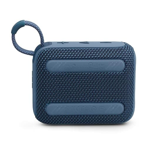 JBL GO 4, Enceinte Bluetooth ultra-portable, son JBL Pro, basses percutantes, 7 heures d'autonomie, fonction Playtime Boost, résistante à l'eau et à la poussière IP67, bleu thumbnail 6