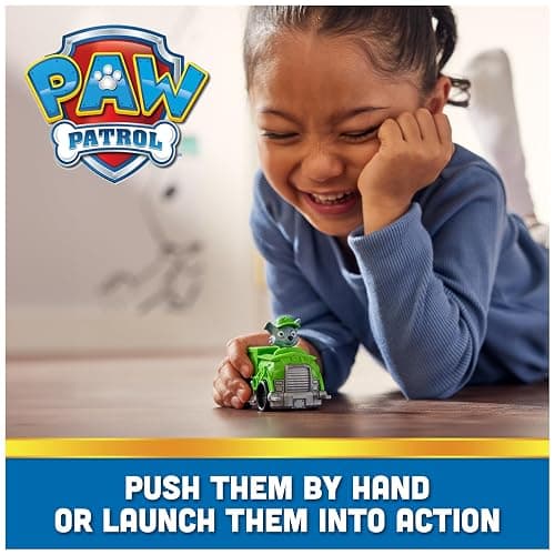 PAW Patrol Pup Squad Racers 6-Piece Vehicle Gift Set | 6 Collectible Toy Cars, Chase, Marshall, Skye, Rubble, Rocky & Zuma Racers, Kids Toys for Boys & Girls Ages 3+ thumbnail 2