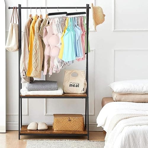 2 Pack Bra Hanger, Capacity Foldable Tank Top Hanger with 20 Hooks, Bra Hangers for Closet Organizer, Premium Wooden Space Saving Hangers Closet Organizers and Storage for Dorm & Apartment thumbnail 2