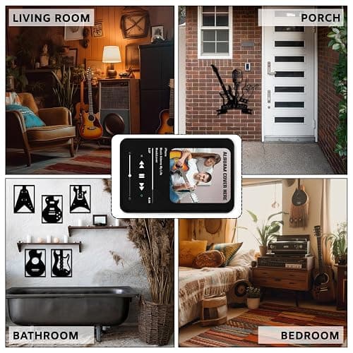 WOBAGMEN Custom Rug Music Decor Area Rug for Bedroom Living Room with Your Favorite Album or Song, Non-Slip Floor Mat Carpet Home Decor Rugs, Gift for Music Lovers thumbnail 3