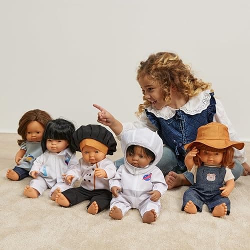Miniland - 38 cm Doll Clothes, Artist Outfit for Roleplay and Profession Learning thumbnail 2