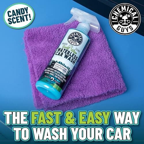Chemical Guys, Swift Wipe Waterless Car Wash Spray, High Lubrication, 16 oz | Spray and wipe to clean and shine paint, glass and wheels with no water, a slick gloss for quick washes anywhere thumbnail 10