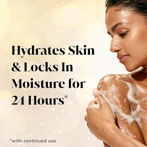 Olay Body Wash for Women, Hydrating & Moisturizing, Holiday Edition, With Plant Based Cleansers, B3 Complex, For All Skin Types, Spoonful of Sugar with Glazed Crème & Vanilla Custard Scent, 22 fl oz thumbnail 2