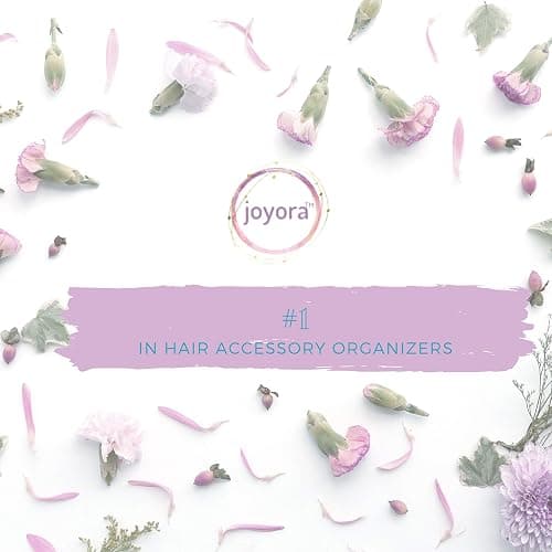 Joyora Clear Acrylic Scrunchie Holder Stand, Hair Tie Organizer Tower for Scrunchies, Spiral Hair Coils & Bracelets — Holds 24–60 — Minimal Vanity/Bathroom Counter Storage for Teen Girls & Moms thumbnail 7