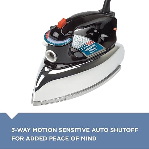 Black & Decker F67E-2 Classic Steam Iron thumbnail 5