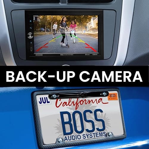 BOSS Audio Systems BVB9358RC Car Stereo – Wireless CarPlay Android Auto, Double Din, 7 Inch Touchscreen, Bluetooth, NO CD DVD Player, AM/FM Radio Receiver, Backup Camera, A/V Input, USB thumbnail 5