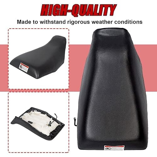 HECASA ATV Complete Seat Set New Compatible with 1988-2000 Honda TRX300 TRX 300 FW Fourtrax 4X4 Comfy Sturdy thumbnail 3