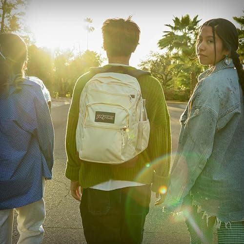 JanSport Cool Backpack, with 15-inch Laptop Sleeve - Large Computer Bag Rucksack with 2 Compartments, Ergonomic Straps, Black thumbnail 8